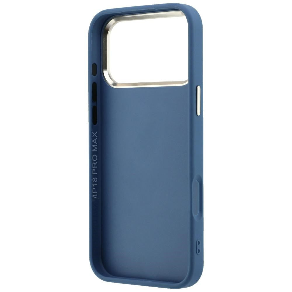 Hülle für Apple iPhone 18 Pro / 17 Pro, Guess, 4G Big Resin Logo, Blau