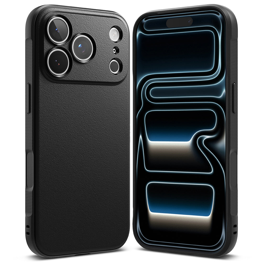 Hülle für Apple iPhone 18 Pro / 17 Pro, Ringke, Onyx, Schwarz
