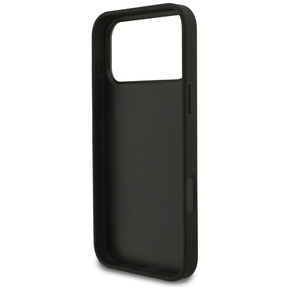 Hülle für Apple iPhone 18 Pro Max / 17 Pro Max, Guess, 4G Classic Logo, Schwarz
