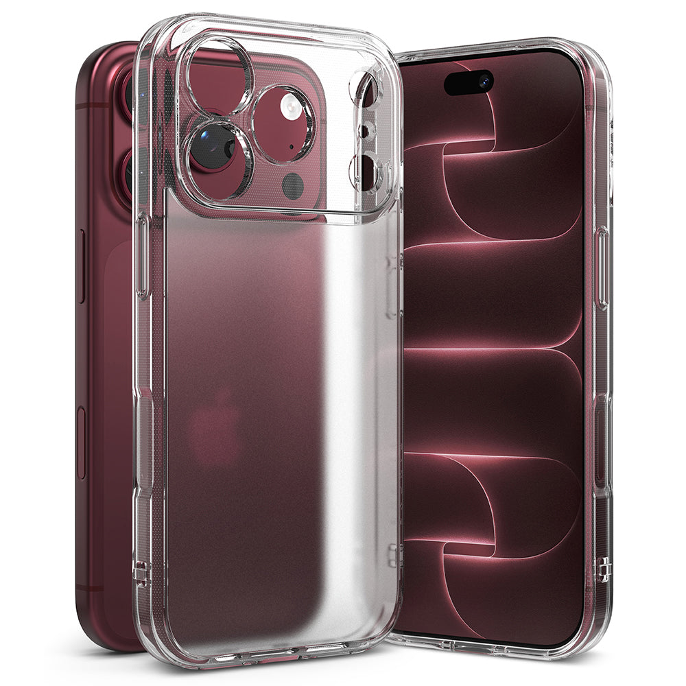 Hülle für Apple iPhone 18 Pro Max / 17 Pro Max, Ringke, Fusion, Matt Transparent