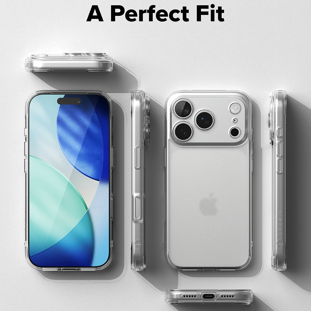 Hülle für Apple iPhone 18 Pro Max / 17 Pro Max, Ringke, Fusion, Matt Transparent