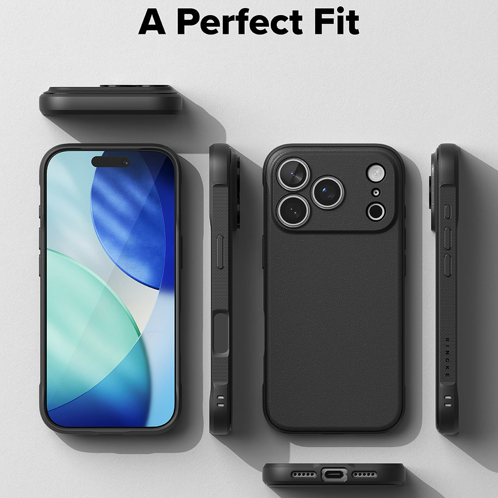 Hülle für Apple iPhone 18 Pro Max / 17 Pro Max, Ringke, Onyx, Schwarz