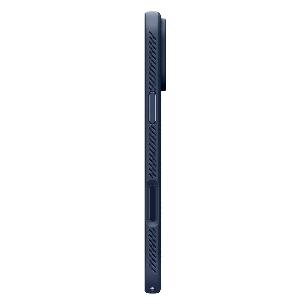 Hülle für Apple iPhone 18 Pro Max / 17 Pro Max, Spigen, Liquid Air, Marineblau ACS12112
