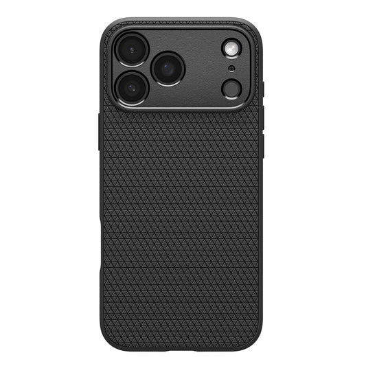 Hülle für Apple iPhone 18 Pro Max / 17 Pro Max, Spigen, Liquid Air, Matt Schwarz ACS12111