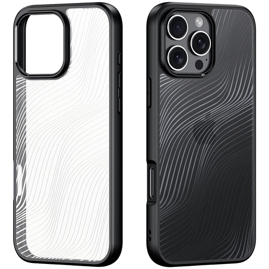 Tasche für Apple iPhone 16 Pro Max, DUX DUCIS, Aimo, Schwarz