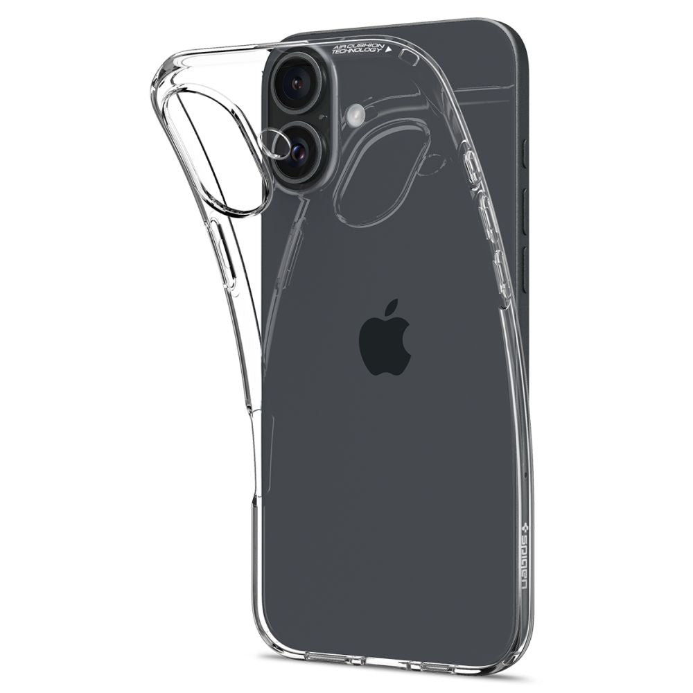 Gehäuse für Apple iPhone 16 Plus, Spigen, Flüssigkristall, Transparent ACS08064