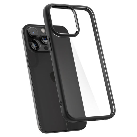 Hülle für Apple iPhone 15 Pro, Spigen, Ultra Hybrid, Matt Schwarz ACS06713