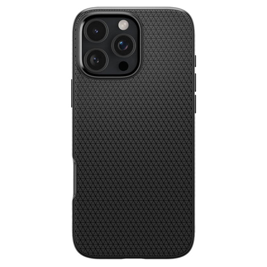 Gehäuse für Apple iPhone 16 Pro Max, Spigen, Liquid Air Matte, Schwarz ACS07988