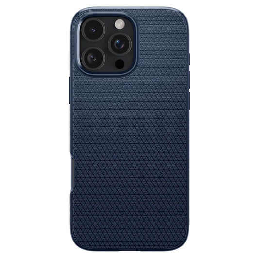 Tasche für Apple iPhone 16 Pro, Spigen, Liquid Air, Blau ACS08118