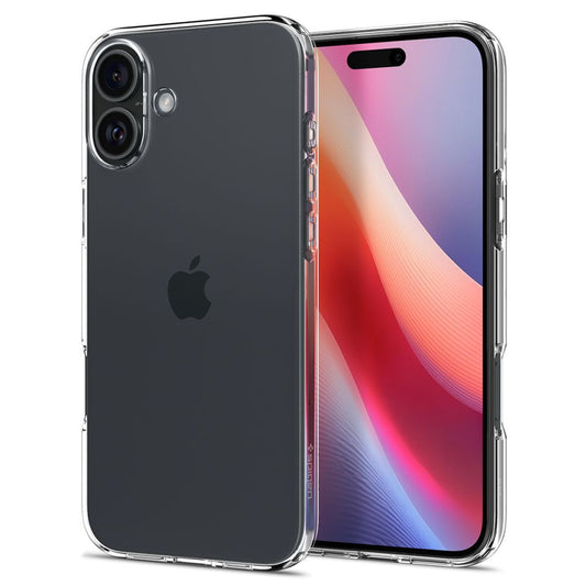 Gehäuse für Apple iPhone 16 Plus, Spigen, Flüssigkristall, Transparent ACS08064