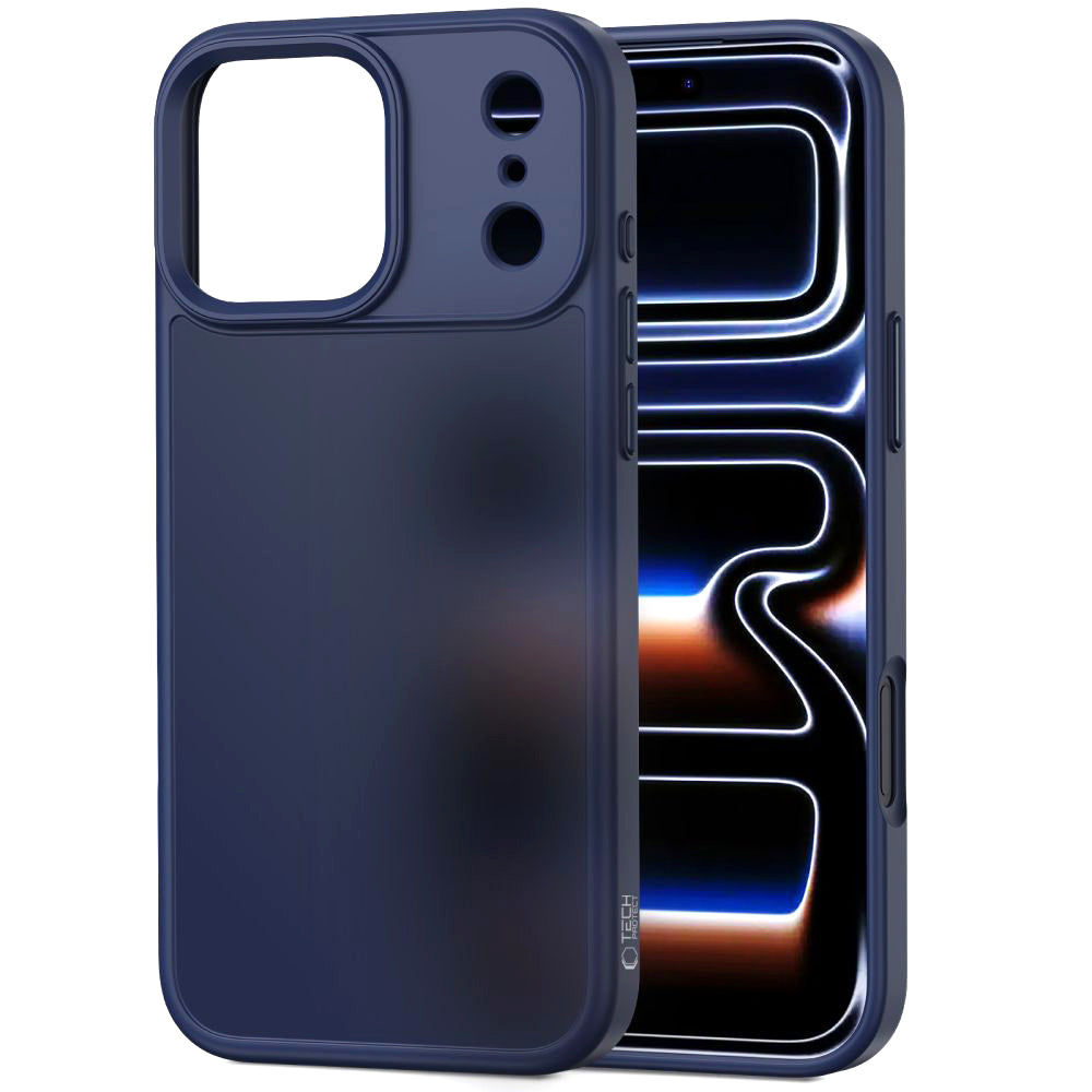 Hülle für Apple iPhone 17 Pro, Tech-Protect, Magmat, Mattes Marineblau