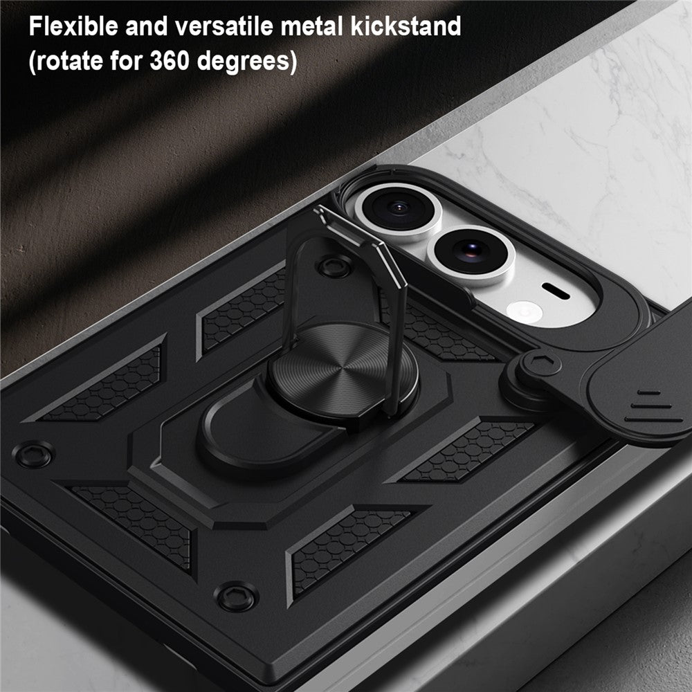 Hülle für Apple iPhone Duo, Techsuit, CamShield, Schwarz