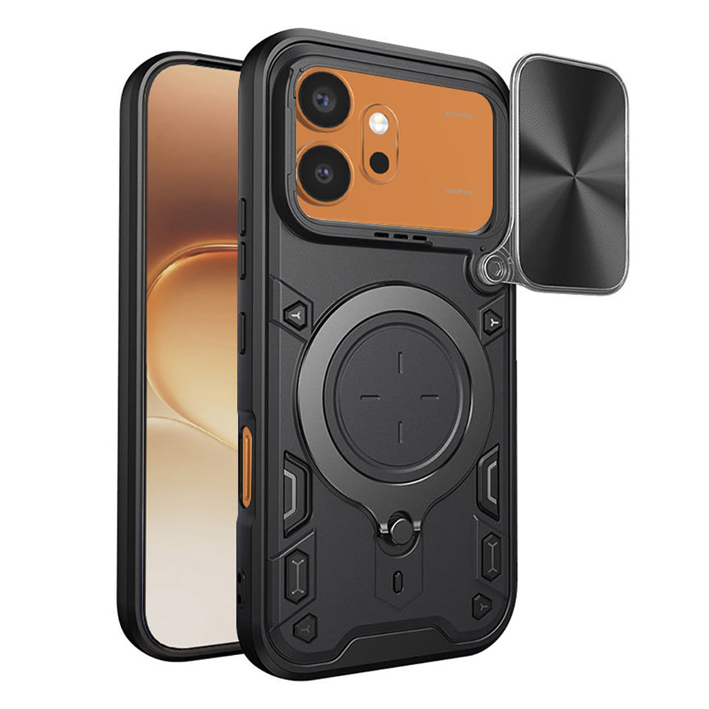 Hülle für Honor 600 Pro / 600, Techsuit, CamGuard Pro, Schwarz