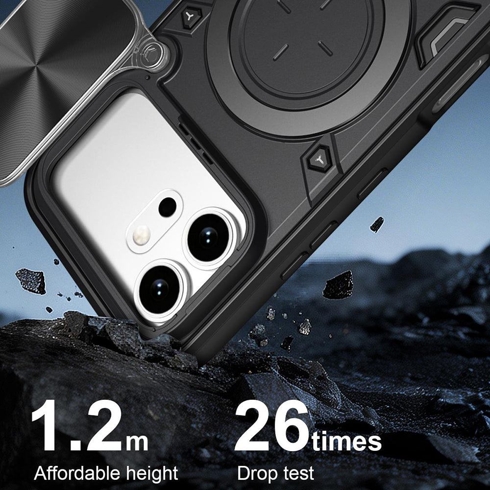 Hülle für Honor 600 Pro / 600, Techsuit, CamGuard Pro, Schwarz
