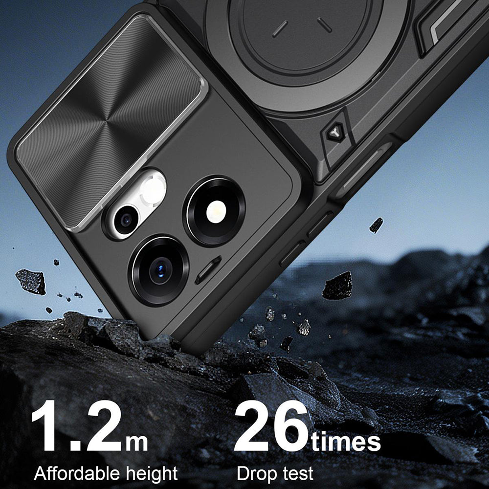 Hülle für Honor 600 Smart, Techsuit, CamGuard Pro, Lila