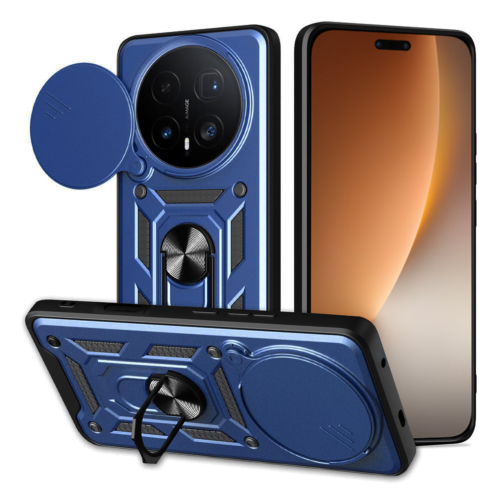 Hülle für Honor Magic8 Pro, Techsuit, CamShield, Blau
