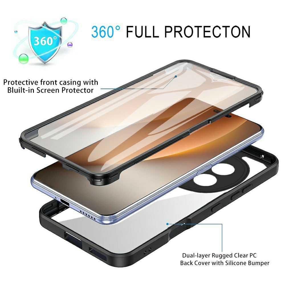 Hülle für Honor Magic8 Pro, Techsuit, ColorVerse 360, Lila