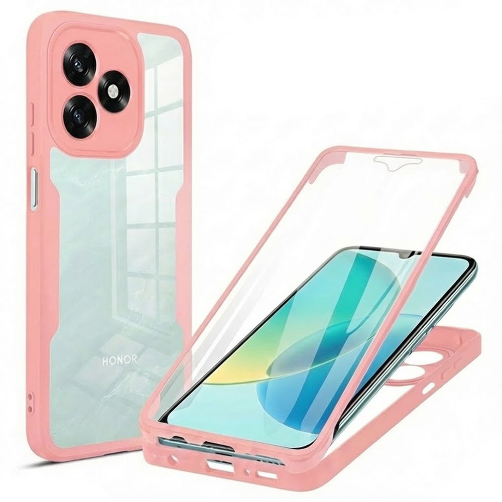 Hülle für Honor X5c Plus, Techsuit, ColorVerse 360, Rosa