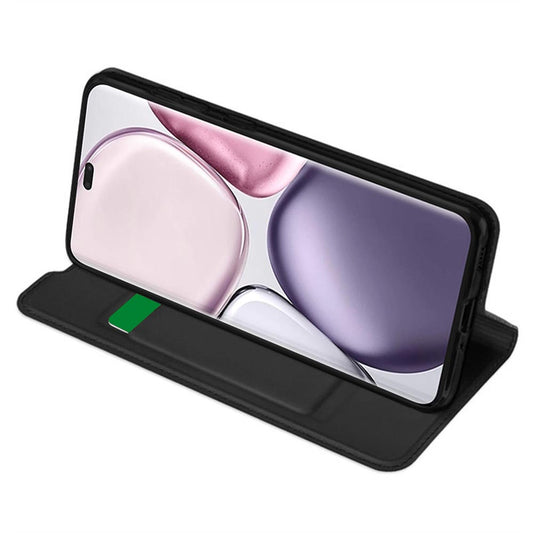 Hülle für Honor X9c / Magic7 Lite, Techsuit, Magskin Book, Schwarz