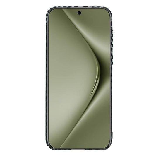Hülle für Huawei Pura 70 Ultra, Techsuit, Carbonite FiberShell, Schwarz Grau