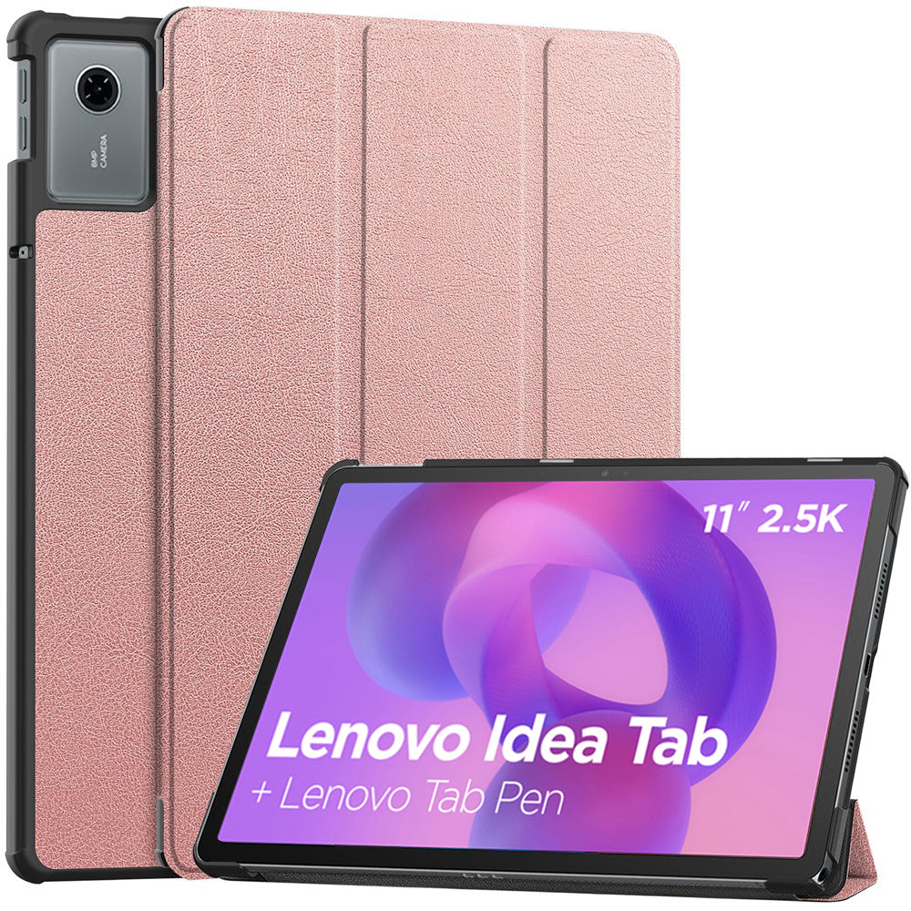 Hülle für Lenovo Idea Tab 11, Techsuit, FoldPro, Roségold