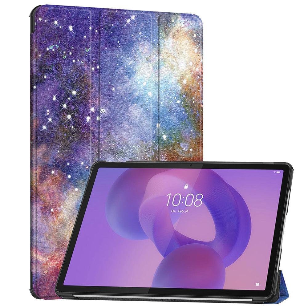 Hülle für Lenovo Idea Tab Pro, Techsuit, FoldPro Galaxy, Mehrfarbig