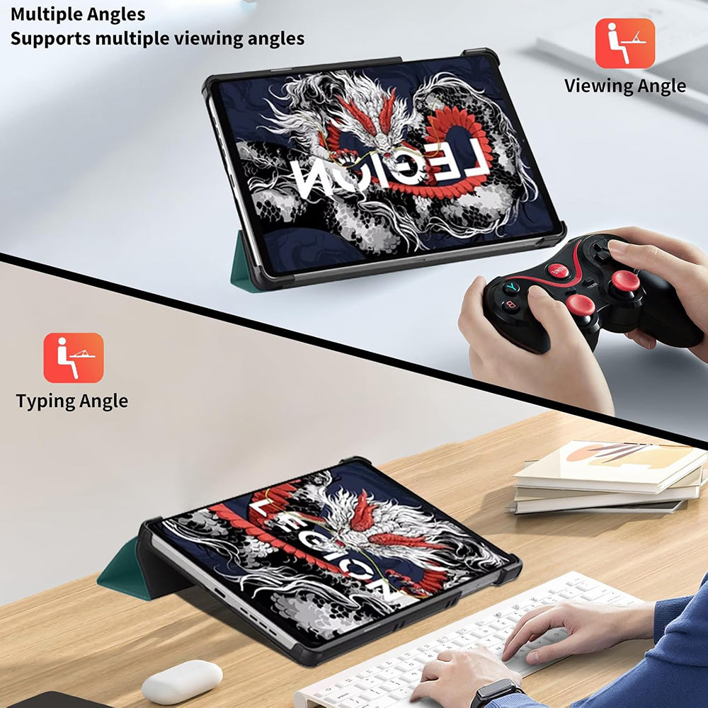 Hülle für Lenovo Legion Y700 (2025), Techsuit, FoldPro Urban Vibe, Mehrfarbig