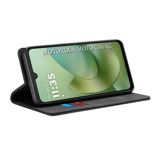 Hülle für Motorola Moto G06, Techsuit, Confy, Schwarz