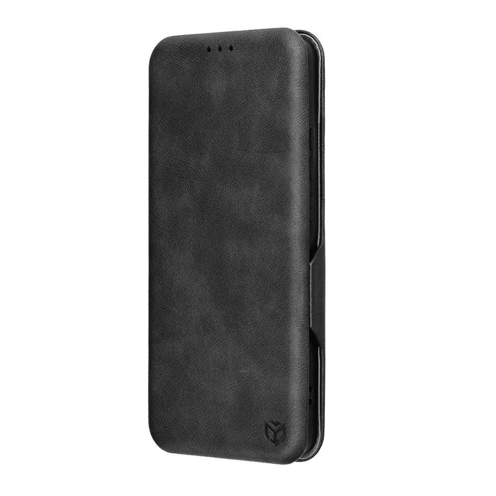 Hülle für Motorola Moto G86, Techsuit, Safe Wallet Plus, Schwarz