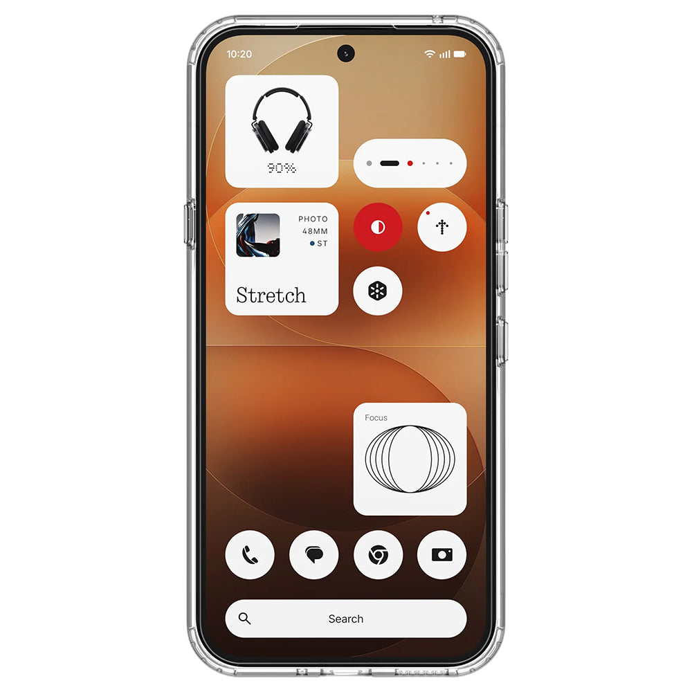 Hülle für Nothing Phone (4a) Pro, Spigen, Ultra Hybrid, Transparent ACS11632