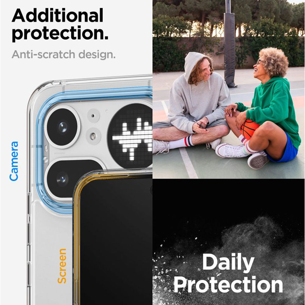 Hülle für Nothing Phone (4a) Pro, Spigen, Ultra Hybrid, Transparent ACS11632