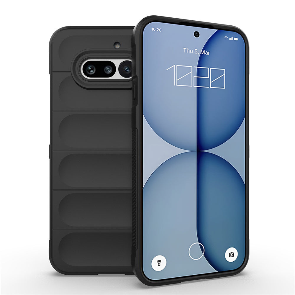 Hülle für Nothing Phone (4a), Techsuit, Magic Shield, Schwarz