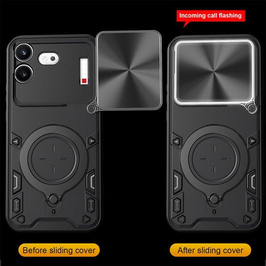 Hülle für Nothing Phone (4b), Techsuit, CamGuard Pro, Blau