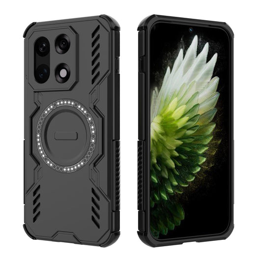 Hülle für OnePlus 15, Techsuit, ArmorMag, Schwarz