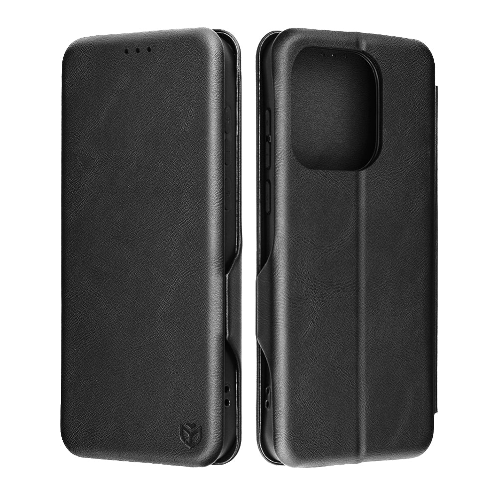 Hülle für OnePlus 15, Techsuit, Safe Wallet Plus, Schwarz