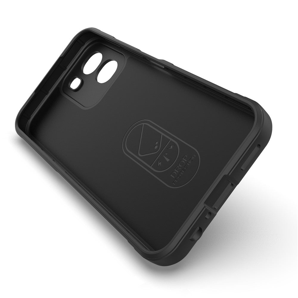 Hülle für Oppo A6 4G, Techsuit, Magic Shield, Schwarz