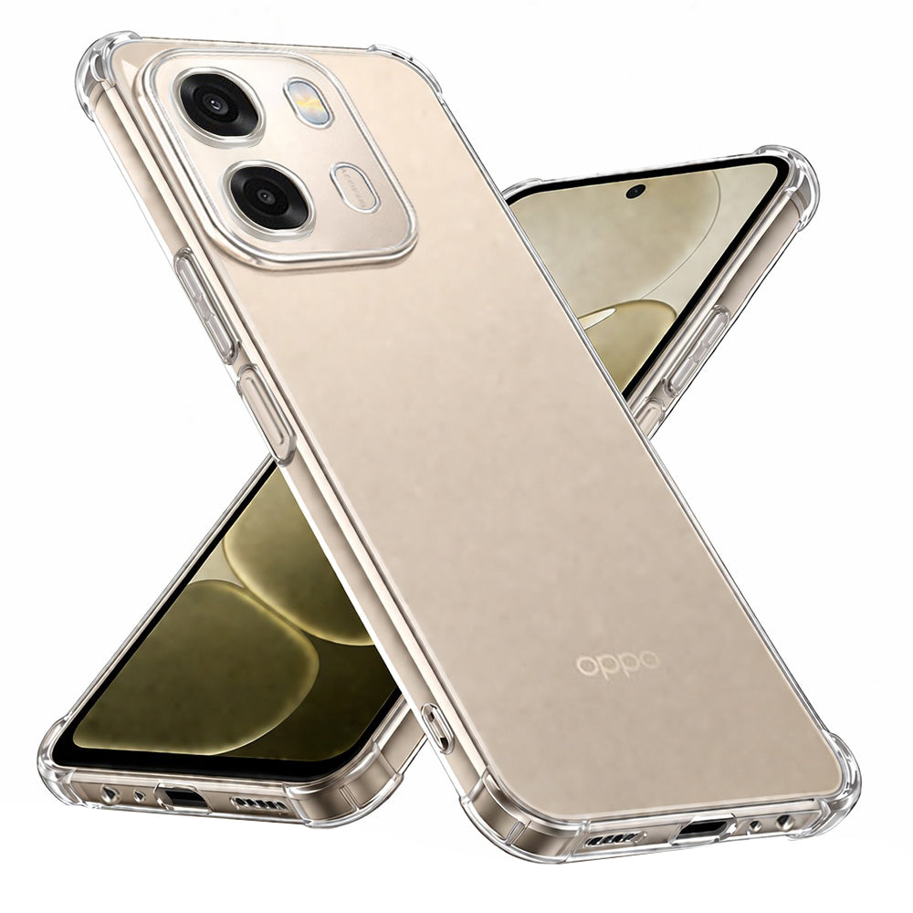 Case for Oppo A6 4G, Techsuit, Shockproof Clear, Transparent
