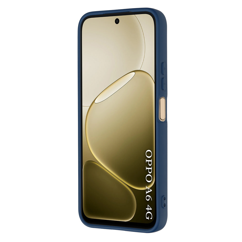 Hülle für Oppo A6 4G, Techsuit, SoftFlex, Marineblau