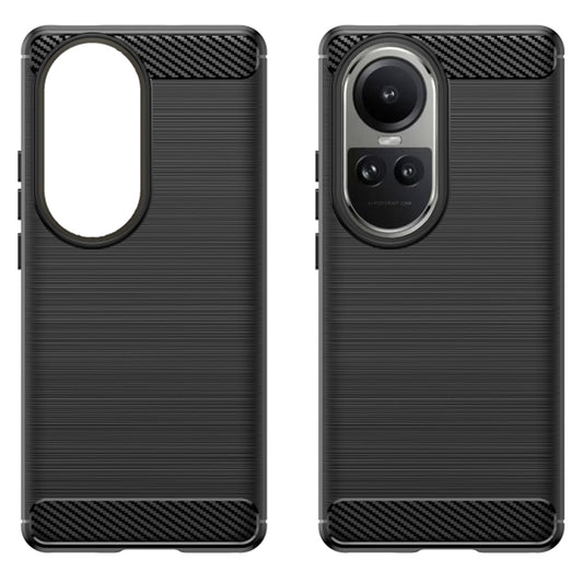 Hülle für Oppo Reno10 / Reno10 Pro, Techsuit, Carbon, Schwarz