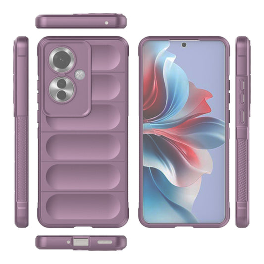 Hülle für Oppo Reno11 F, Techsuit, Magic Shield, Lila