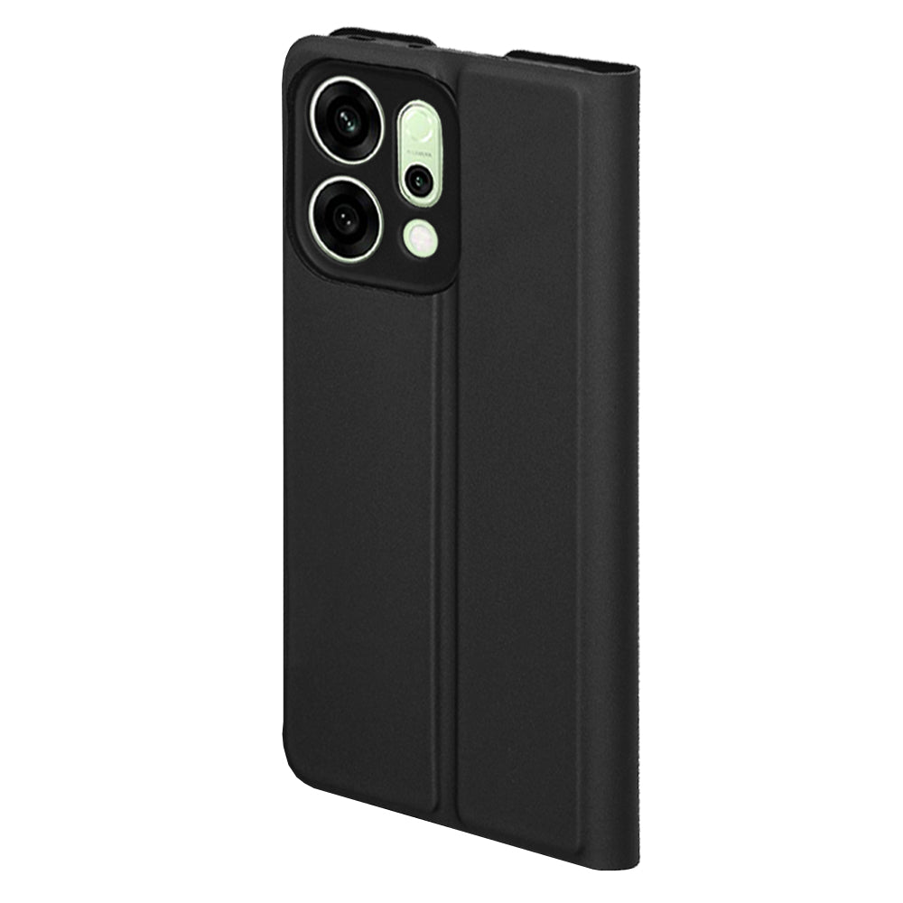 Hülle für Oppo Reno14, Techsuit, Magskin Book, Schwarz