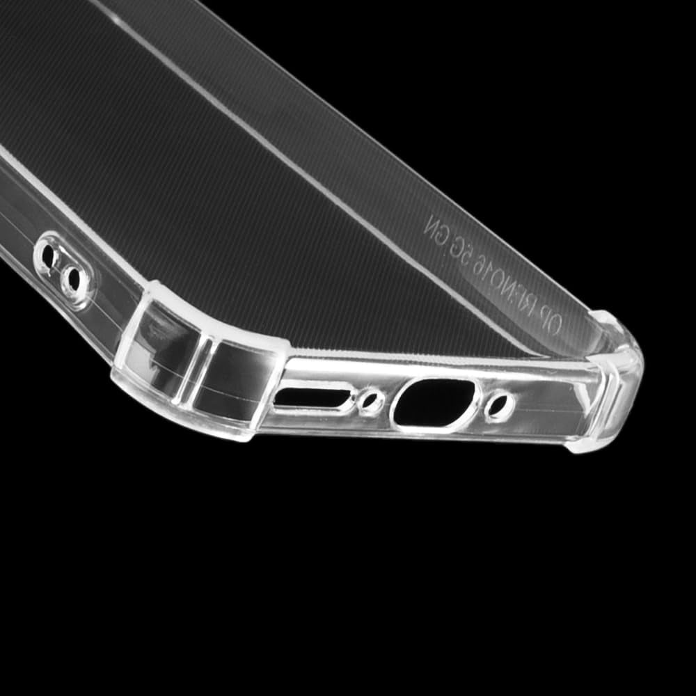 Case for Oppo Reno16 F / Reno16 FS, Techsuit, Shockproof Clear, Transparent