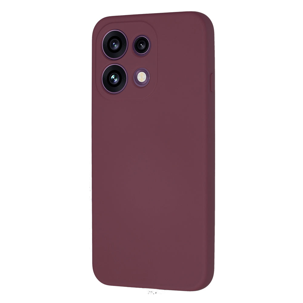 Hülle für Oppo Reno16 F / Reno16 FS, Techsuit, SoftFlex, Weinrot
