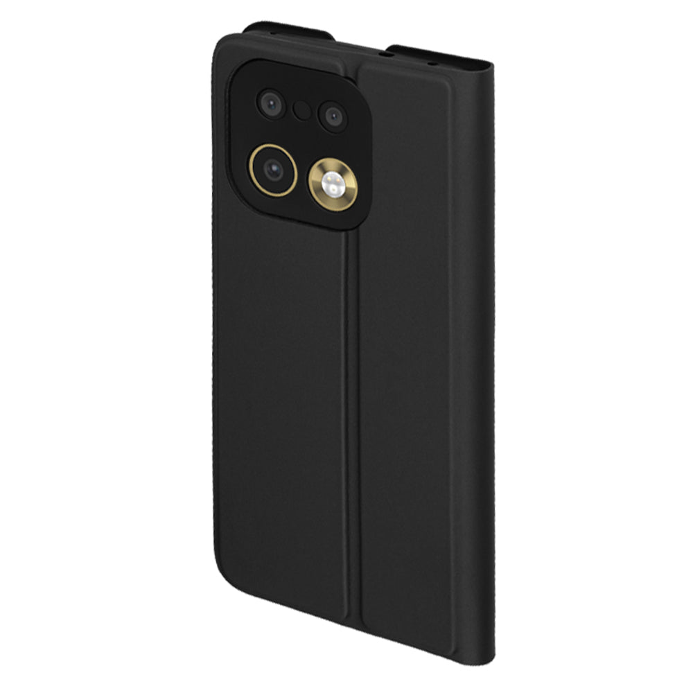 Hülle für Realme 16 Pro+, Techsuit, Magskin Book, Schwarz