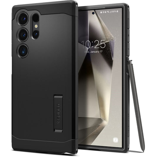 Gehäuse für Samsung Galaxy S24 Ultra S928, Spigen, Tough Armor, Schwarz