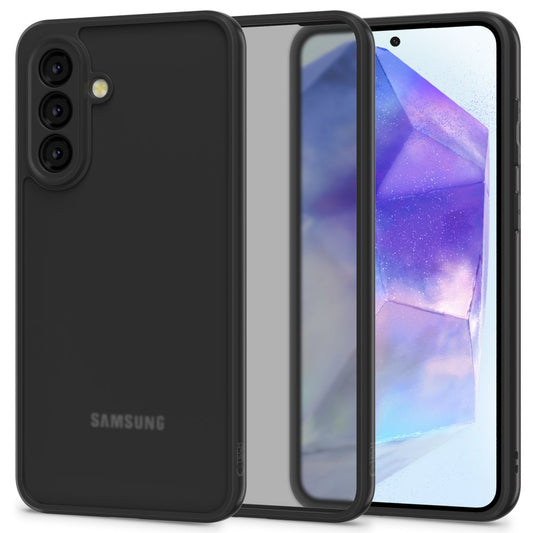 Hülle für Samsung Galaxy A56 A566, Tech-Protect, Magmat, Schwarz