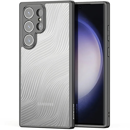 Etui für Samsung Galaxy S23 Ultra S918, DUX DUCIS, Aimo, Schwarz