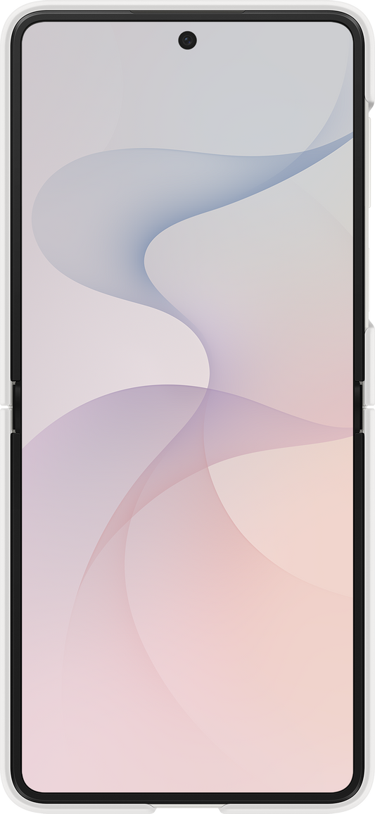 Hülle für Samsung Galaxy Z Flip8 F776, Silicone Ring Magnet, Weiß EF-EF776CWEGWW