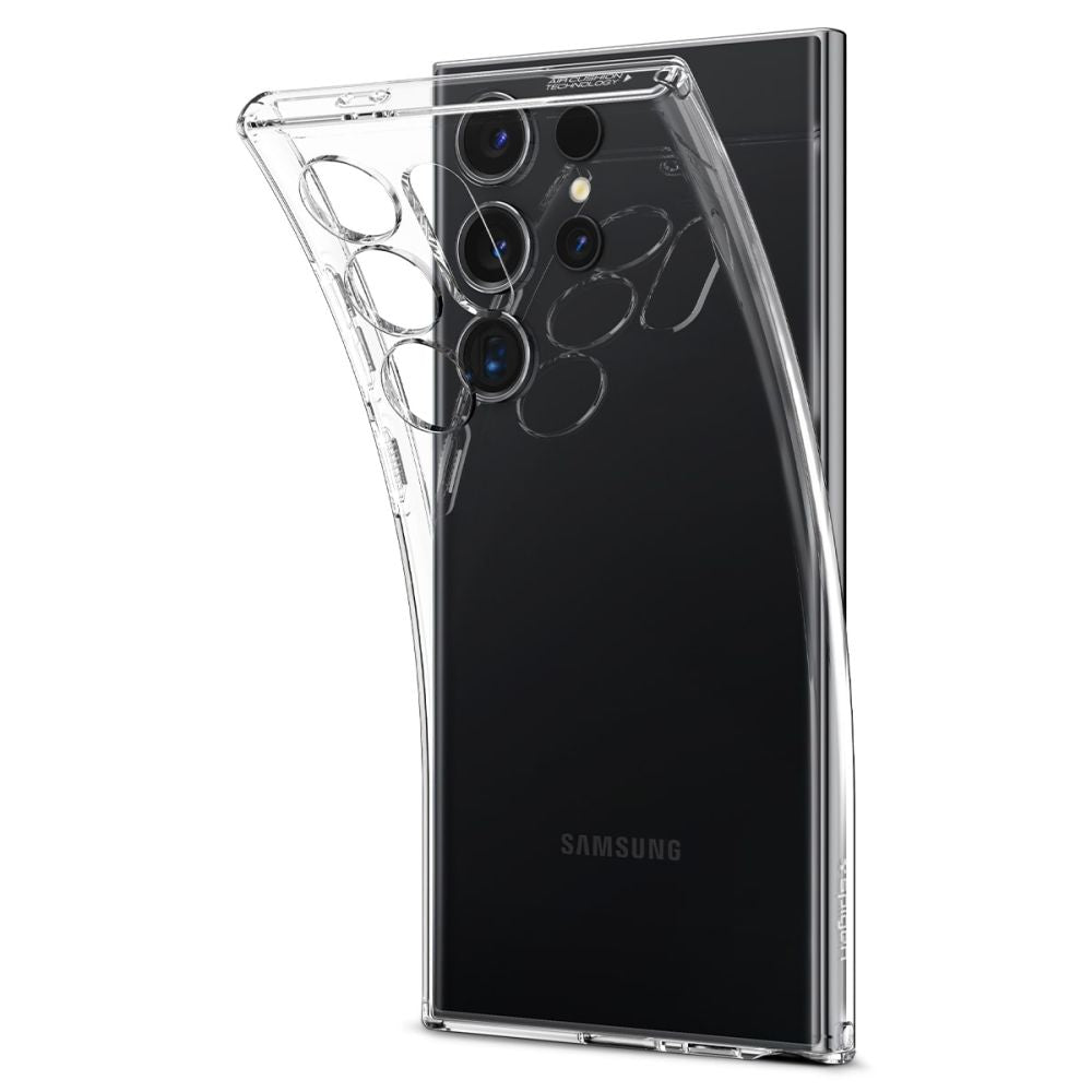 Spigen Liquid Crystal Hülle für Samsung Galaxy S24 Ultra S928 | Transparent | Air Cushion