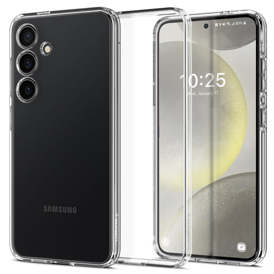 Gehäuse für Samsung Galaxy S24 S921, Spigen, Flüssigkristall, Transparent